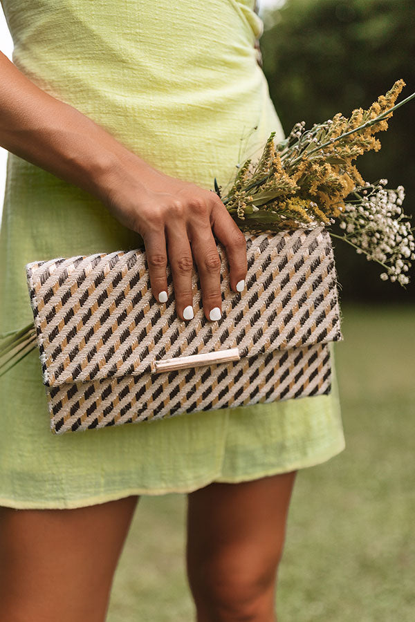 Casual Elegance Clutch In Royal Plum