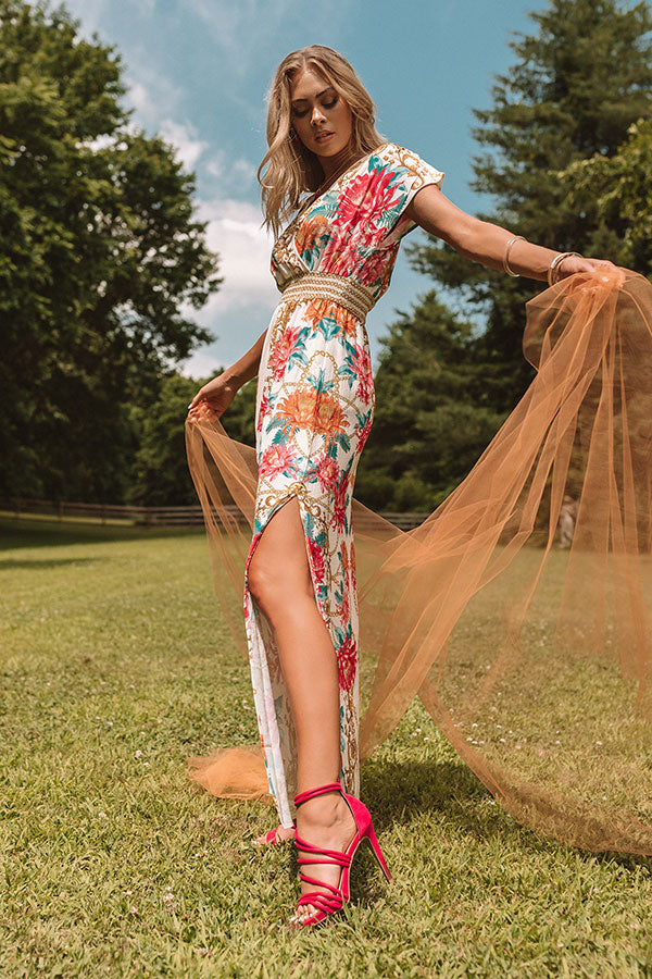 Boho Bouquet Floral Maxi