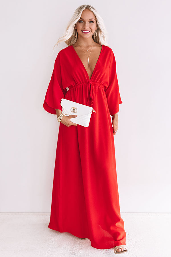 Weekend Fancy Babydoll Maxi