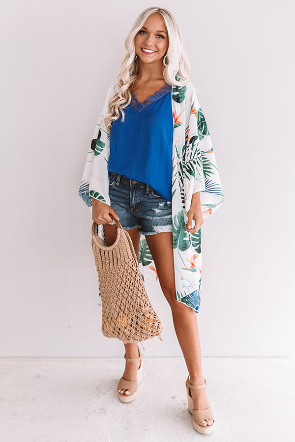 Resort Town Floral Overlay