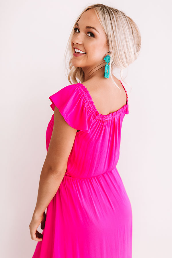 Seaside Vacay Button Up Dress In Hot Pink Impressions Online Boutique Seaside Vacay Button Up Dress In Hot Pink Impressions Online Boutique