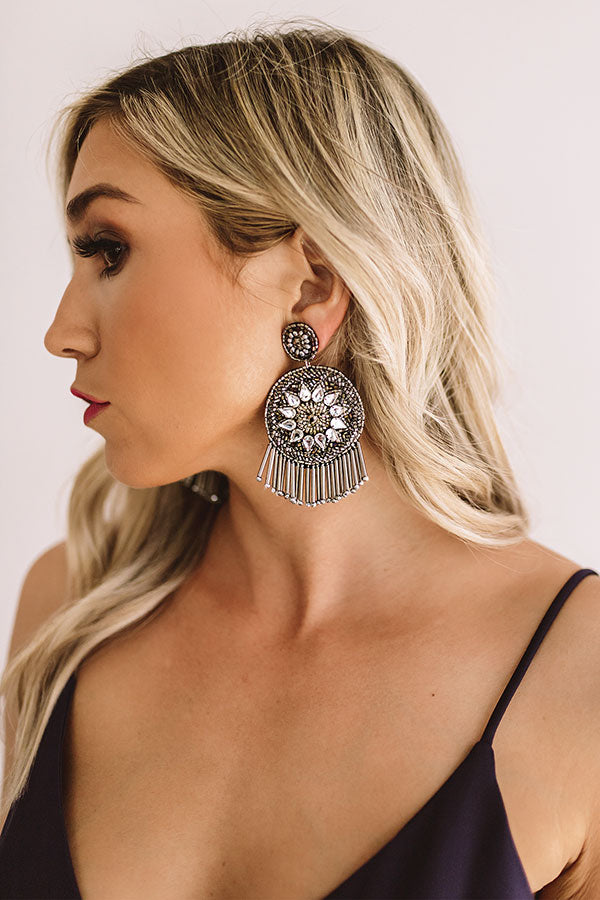 Officially Obsessed Earrings In Silver