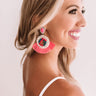 Styled So Pretty Earrings In Coral Image - 1