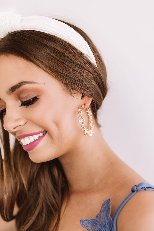 So Graceful Hoop Earrings