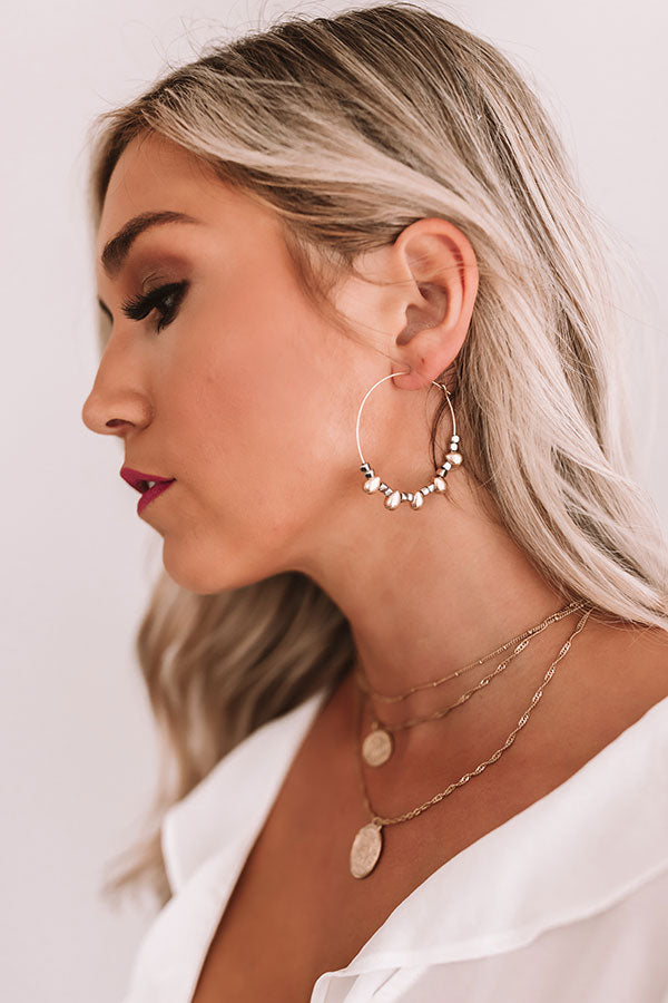 Charm School Hoop Earrings