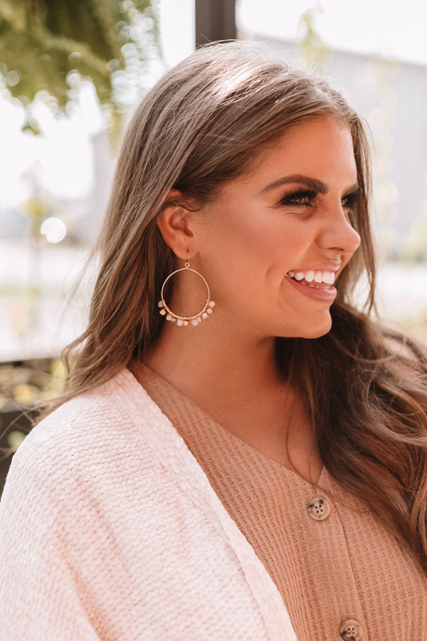 VIP List Earrings in Gold