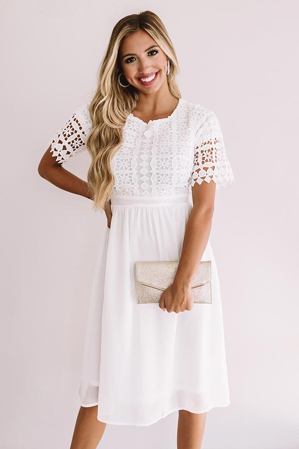 So Graceful Crochet Midi
