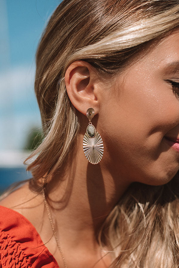Soho Starlight Earrings in Grey