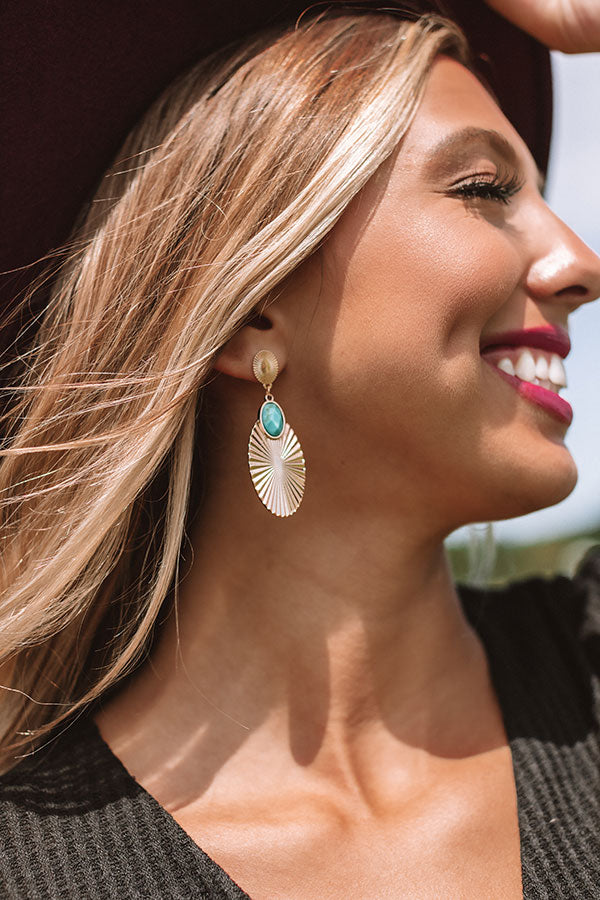 Soho Starlight Earrings in Turquoise