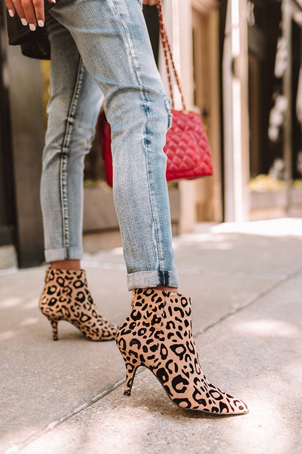 The Trixie Leopard Bootie