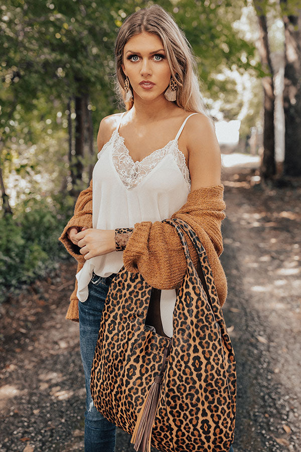 Swooning In The City Shift Tank in Ivory