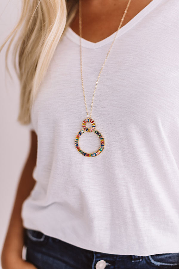 Vegas Lights Necklace In Multi