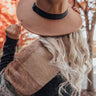 Vintage Vibes Felt Hat In Tan Image - 1