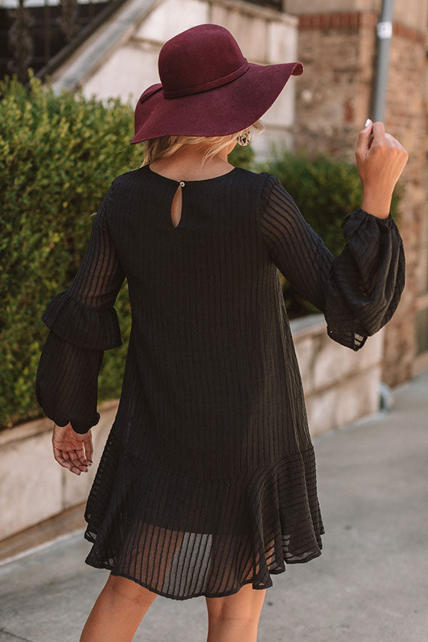 Colorado Casual Shift Dress In Black Image - 1