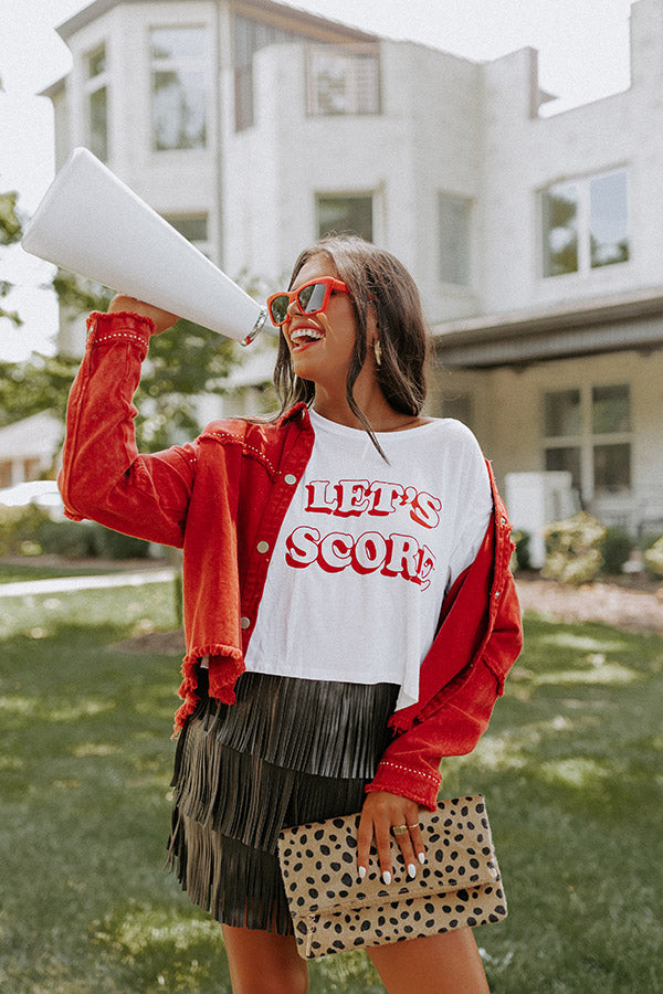 Let's Score Shift Tee