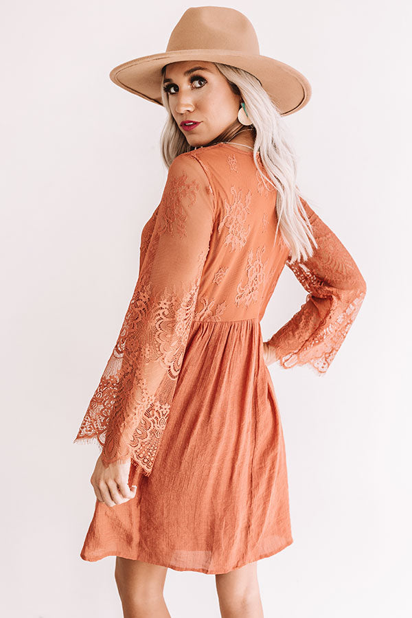 Vintage Vibes Lace Babydoll Dress In Rust Impressions Online Boutique Vintage Vibes Lace Babydoll Dress In Rust Impressions Online Boutique