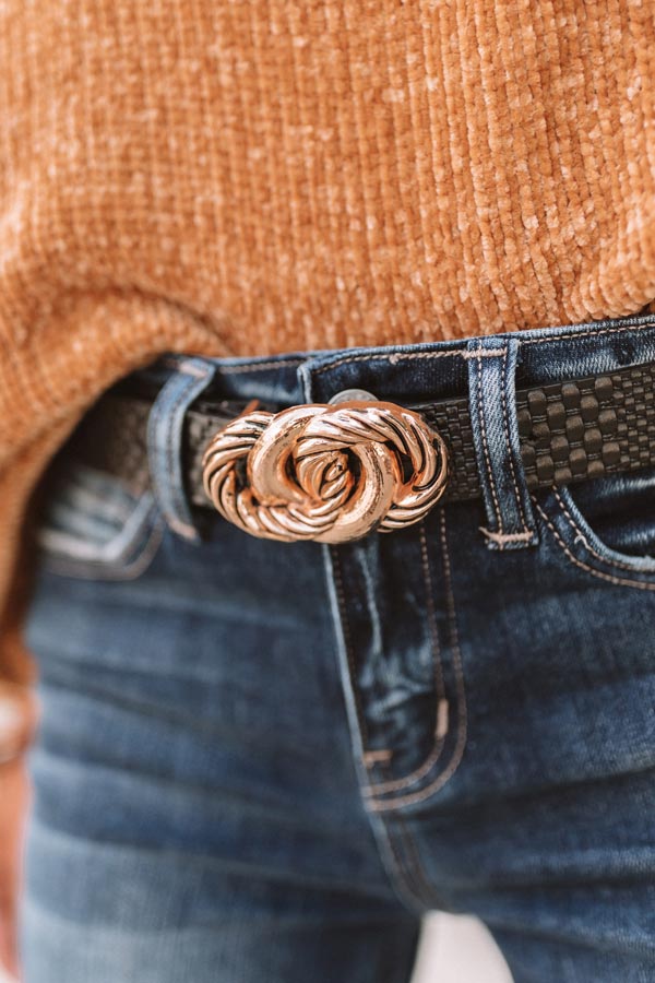 Full On Fashionista Belt In Black