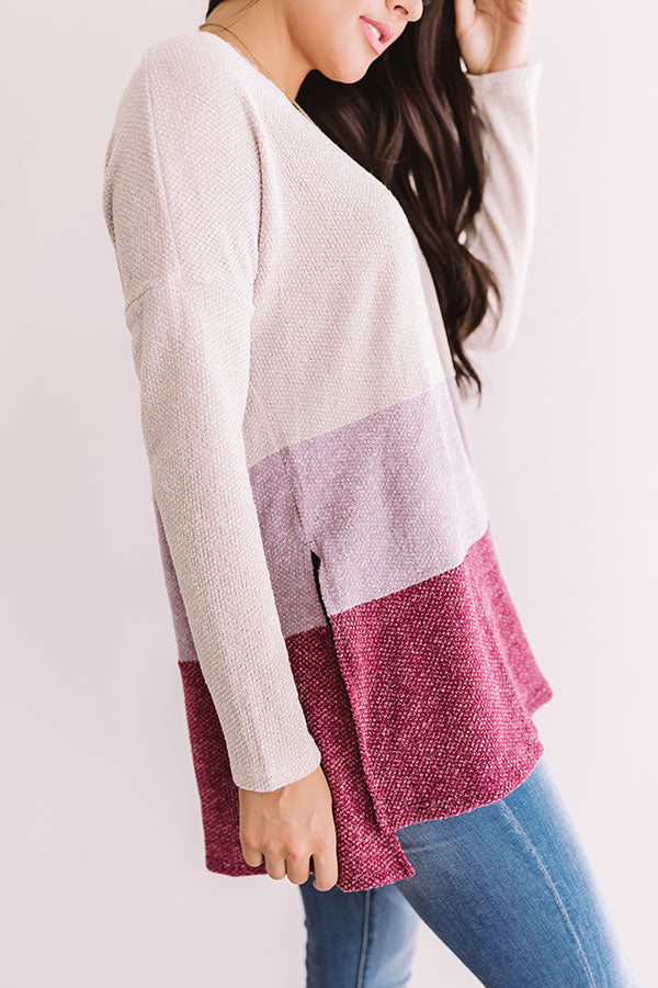 Weekend Brunch Color Block Shift Tunic Image - 1