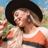 Cocktails And Cuties Earrings In Coral Image - 1
