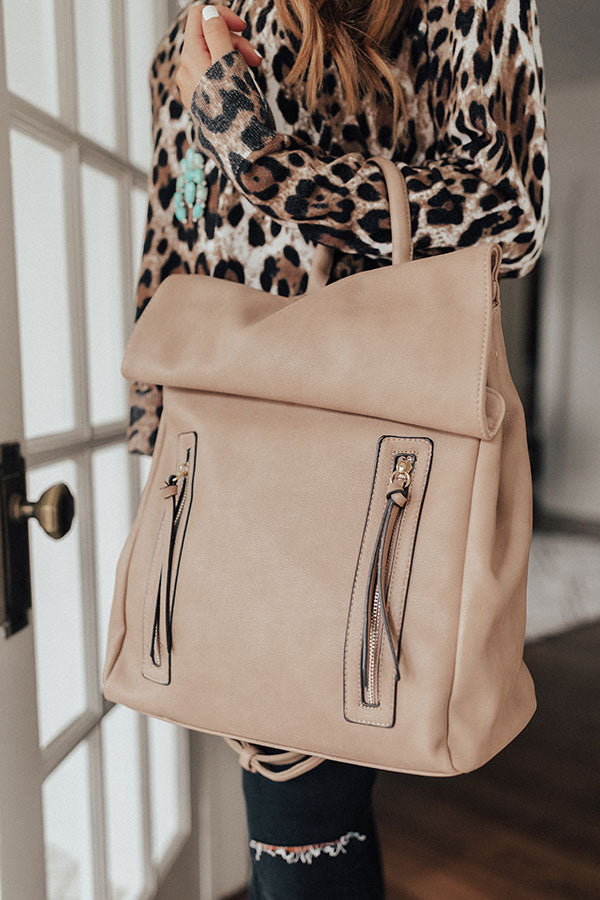 Swiss Alps Getaway Backpack In Birch