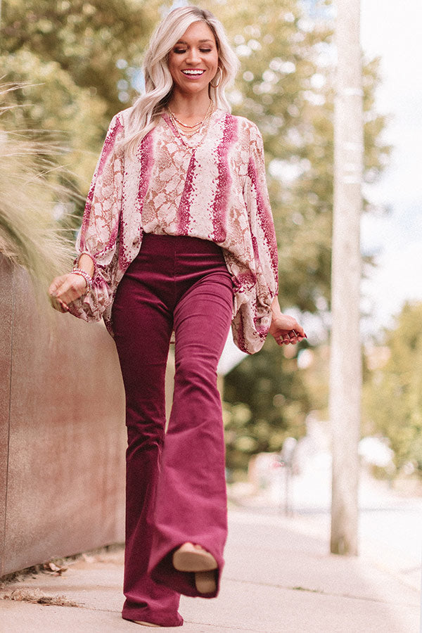 The Aiden Corduroy Flares
