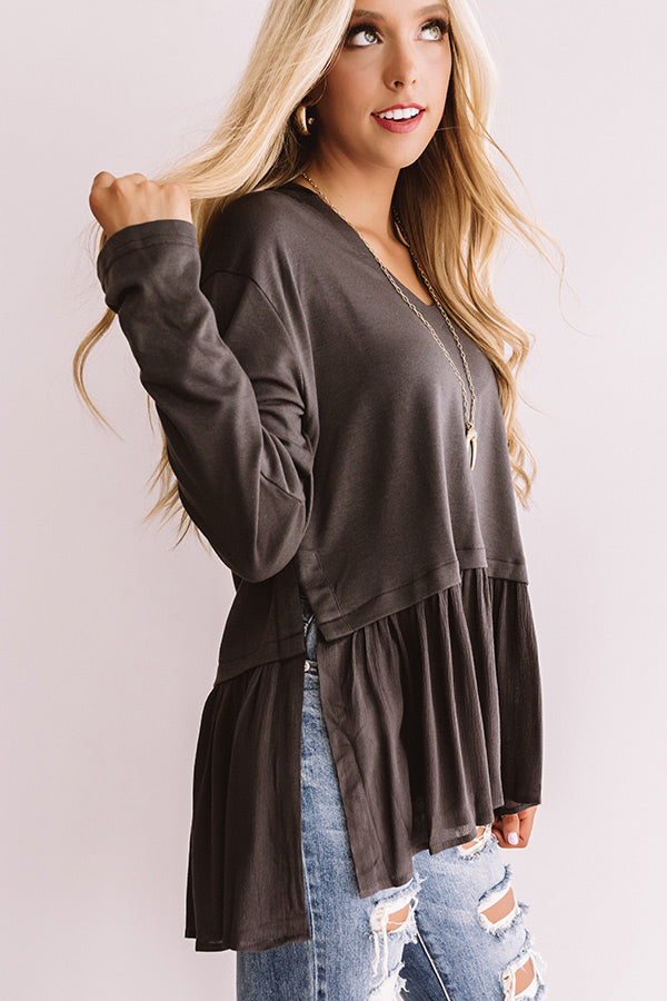 East Coast Edge Hoodie In Vintage Black Image - 1
