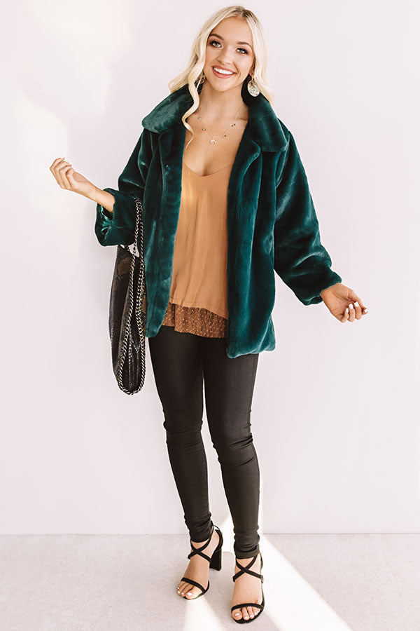 Evening In Italy Plush Coat