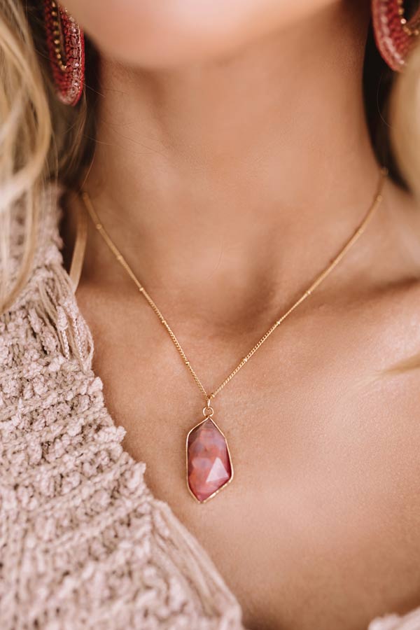 Starlight Necklace In Cinnamon