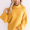 Ski Resort Romance Ultra Soft Sweater In Marigold Image - 1