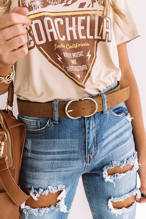 In The Lap Of Luxury Belt In Chocolate