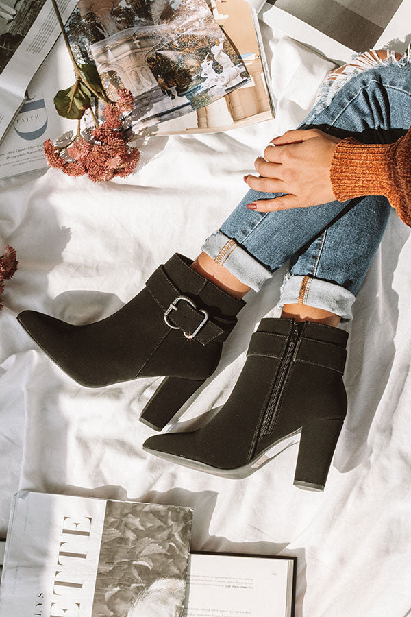 The Emmaline Bootie In Black