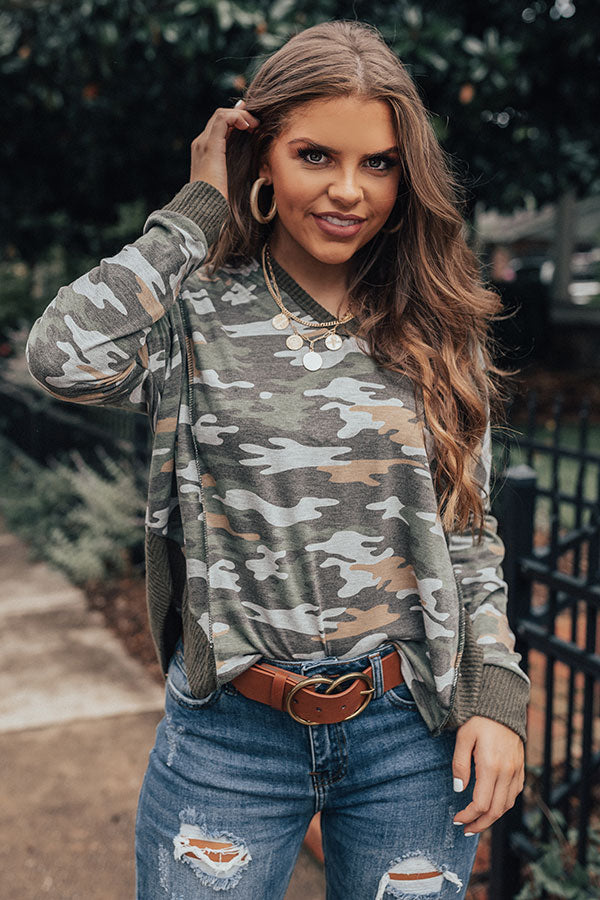 Camo Crushin' Shift Hoodie