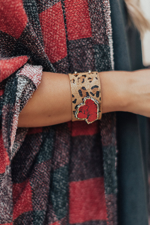 Sparkling Personality Leopard Bracelet