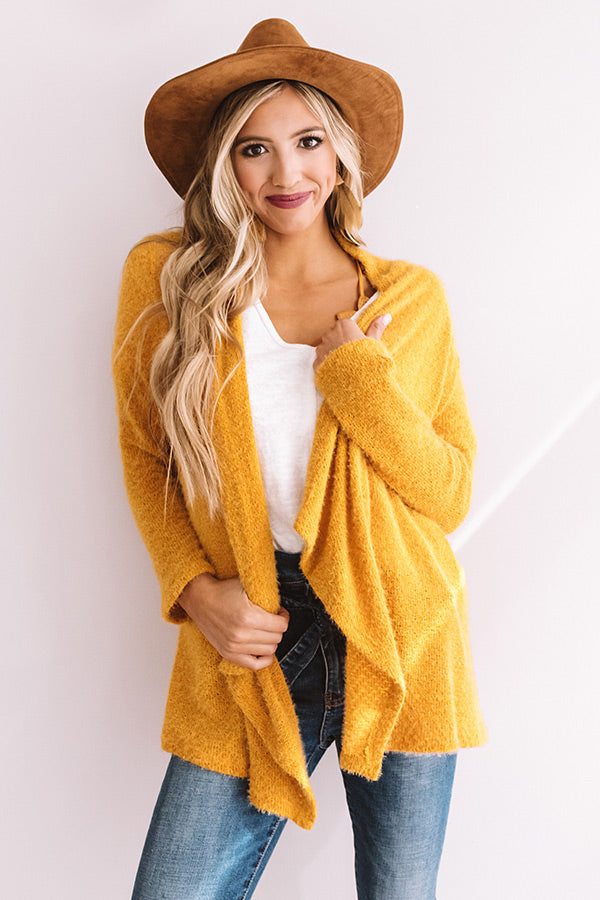 Central Park Sway Cardigan In Golden Honey