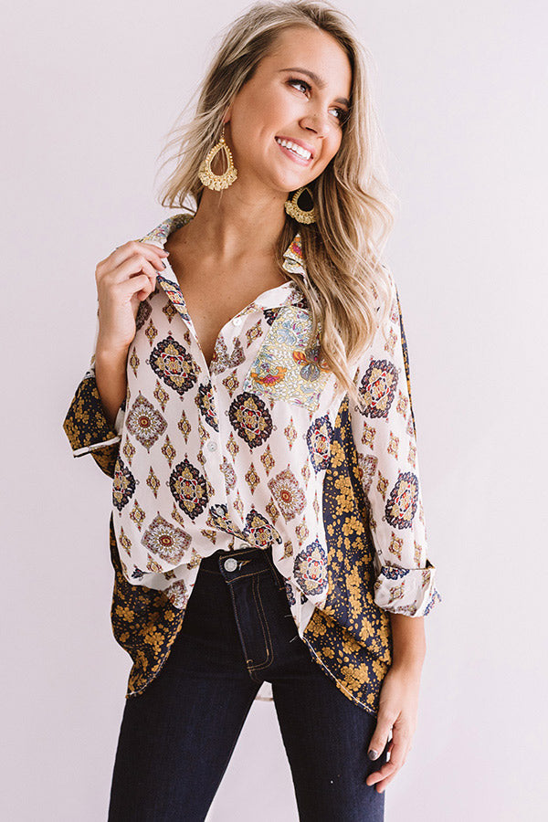 Delightful Vision Shift Top