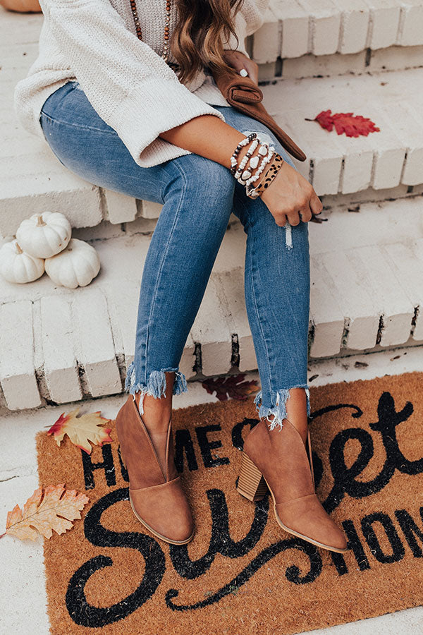 The Valerie Bootie In Brown