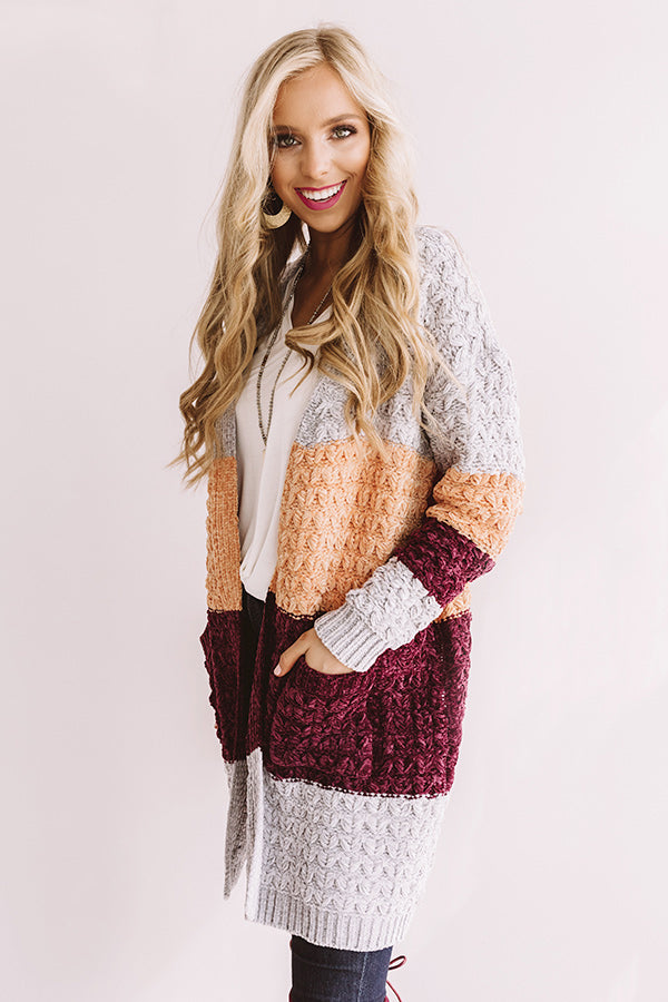 Winter Park Retreat Chenille Cardigan