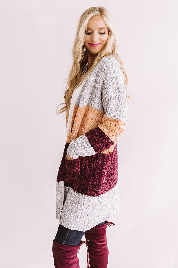 Winter Park Retreat Chenille Cardigan