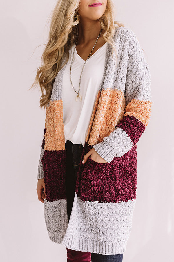 Winter Park Retreat Chenille Cardigan