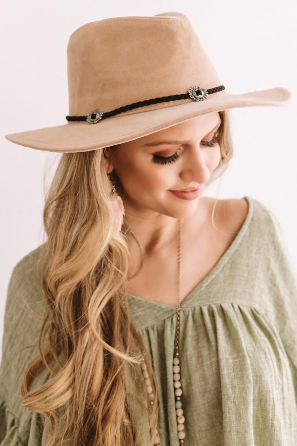 Chic Simplicity Hat In Tan