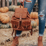 Colorado Roadtrip Faux Leather Backpack Image - 1