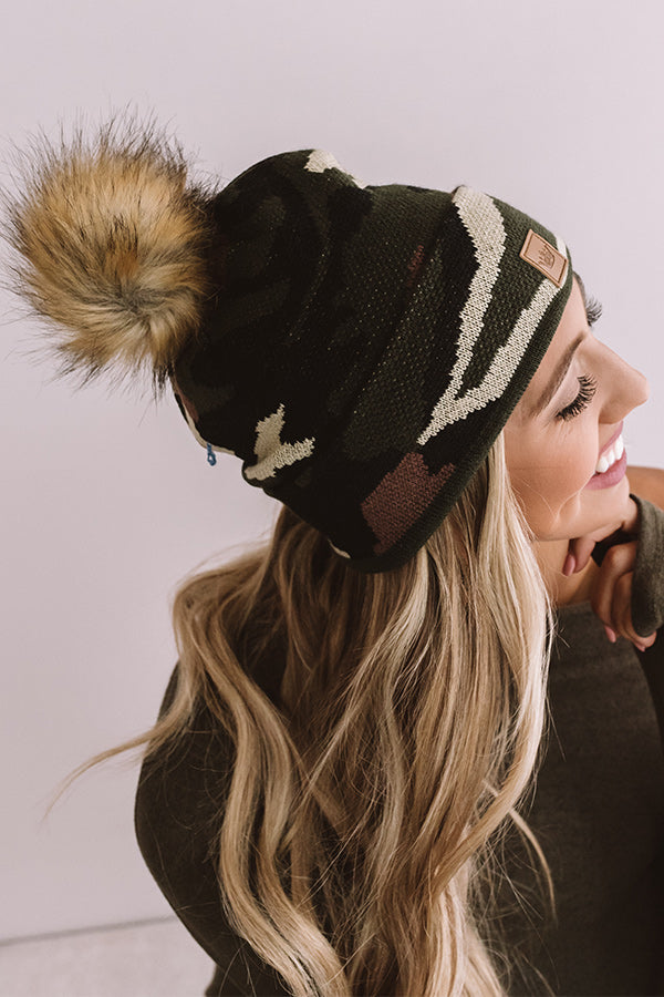 Style Influencer Camo Beanie