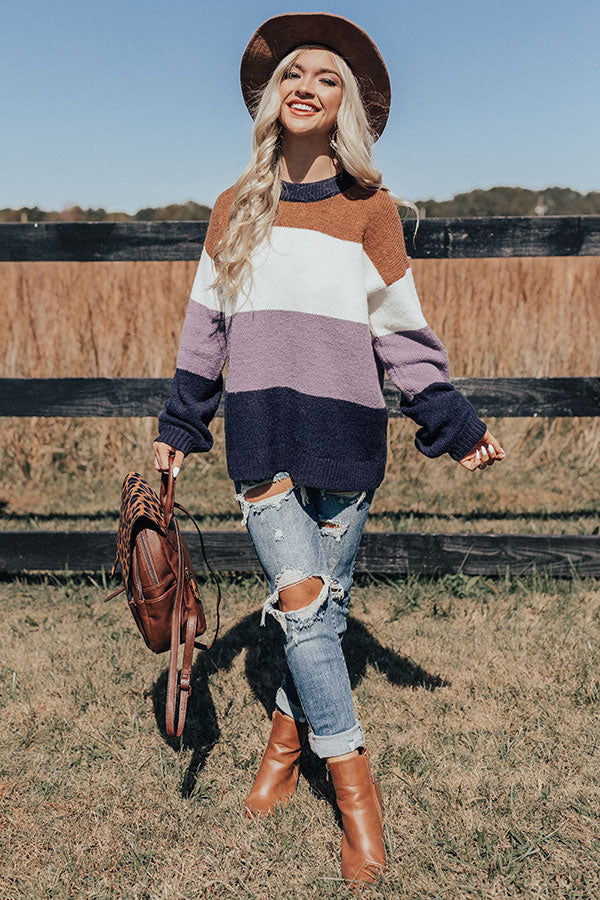 Salt Lake City Cuddles Colorblock Sweater