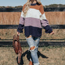 Salt Lake City Cuddles Colorblock Sweater Image - 1