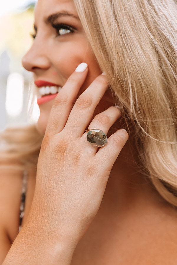 The Latest in Luxury Ring in Black