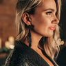 Forevermore Tassel Earrings In Black Image - 1