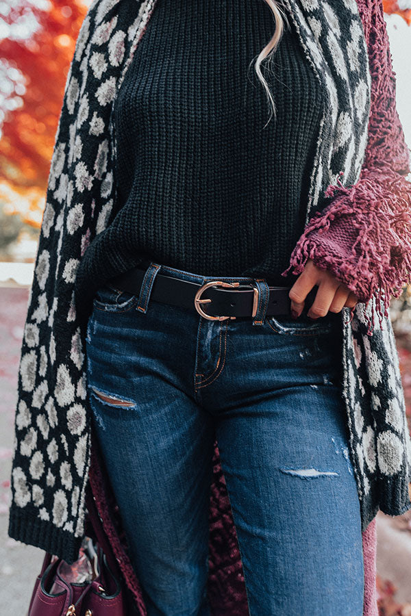 Blog About It Belt In Black