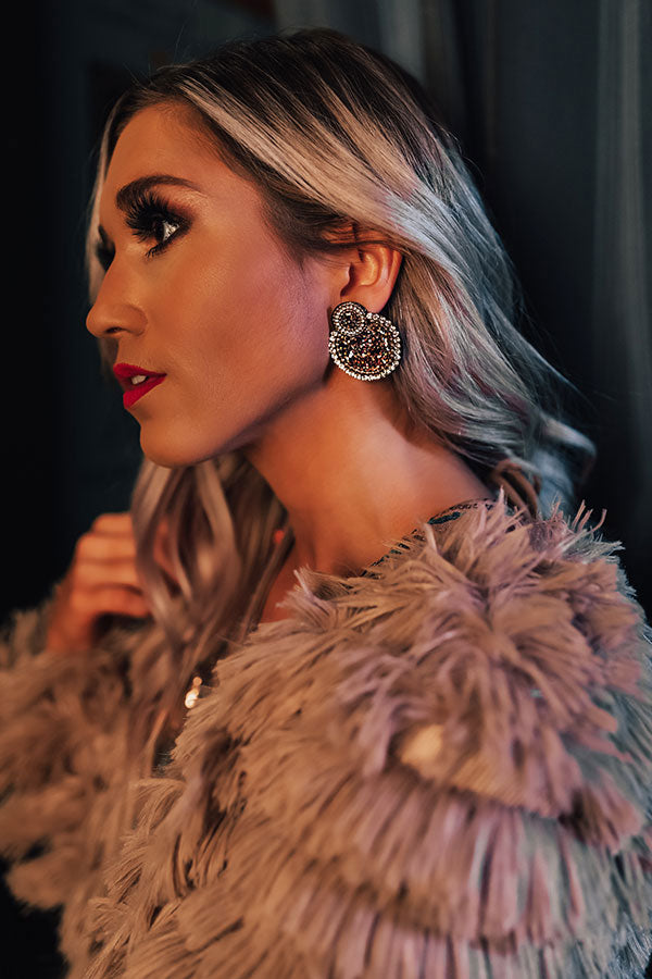 Turn On The Charm Earrings In Multi