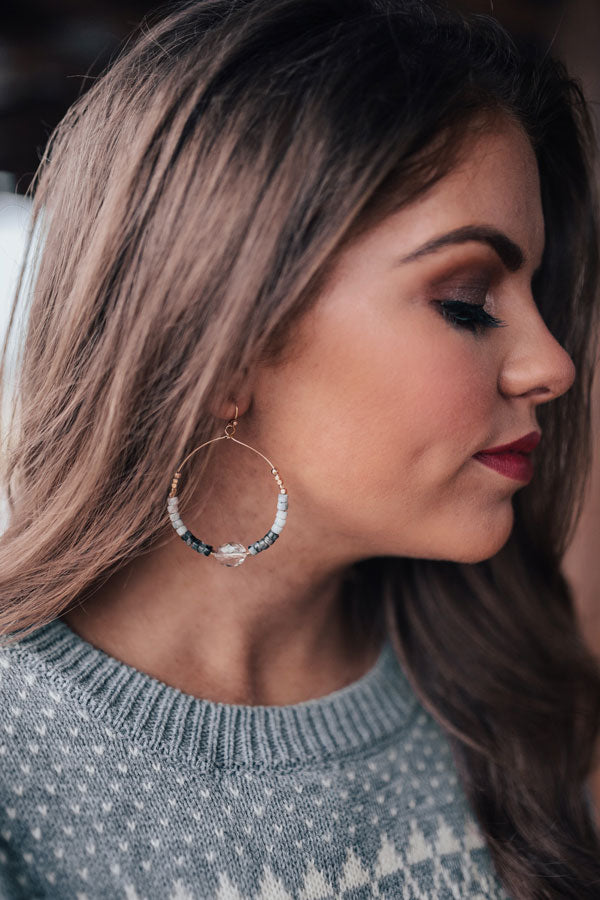 Kindred Spirits Earrings In Grey