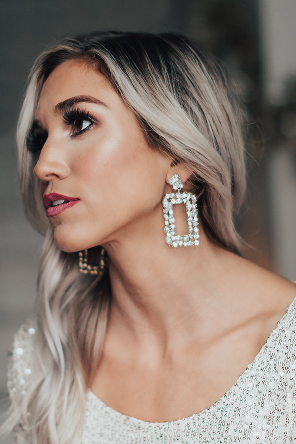 Prepared To Party Earrings In Silver